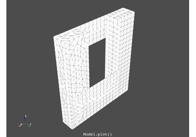 Warp the mesh by a field for plotting