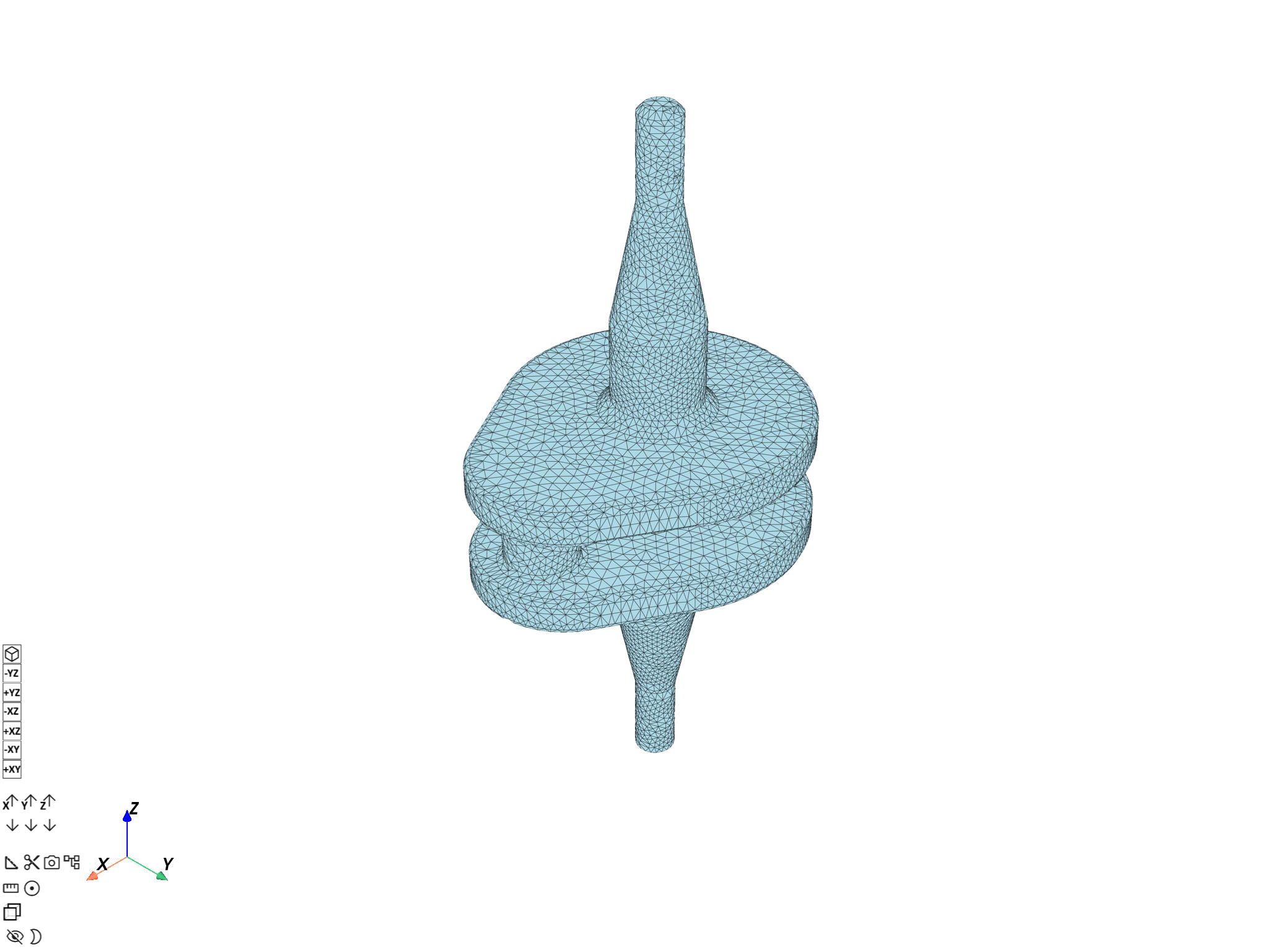 mapping solid to skin